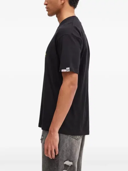 Tricou Aape By A Bathing Ape cu imagine negru