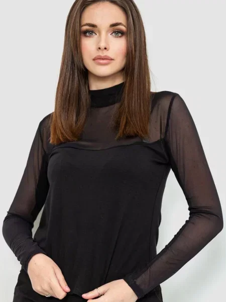 Водолазка Ager бавовна/поліестер чорний