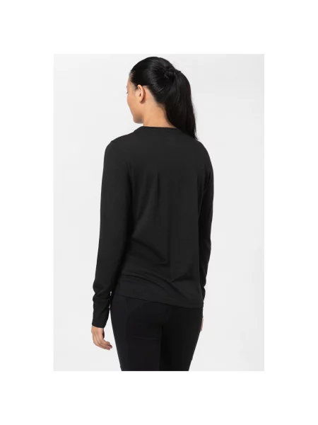 Koszulka z długim rękawem SUPER.NATURAL Windbreaker czarna