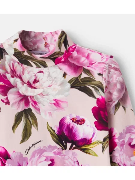 Gyerek póló Dolce&gabbana rózsaszín