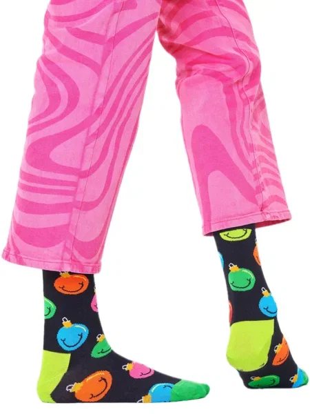 Nogavice Happy Socks črna