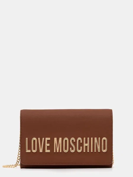 Чанта Love Moschino кафяво