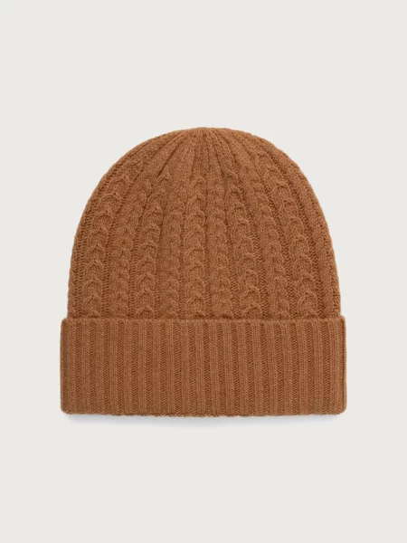 United Colors of Benetton čiapka beanie dámska s vlnou hnedá