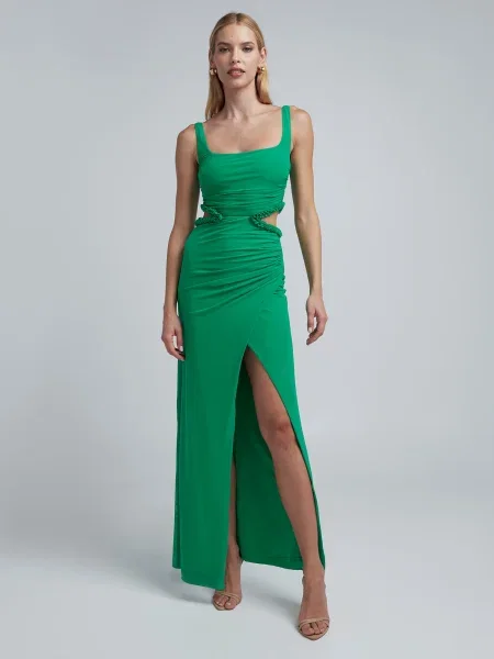 BWLDR Rochie de seară Miami jad verde