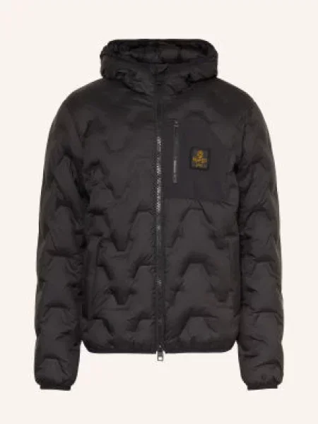 Refrigiwear Lehká Péřová Bunda Graphite černá