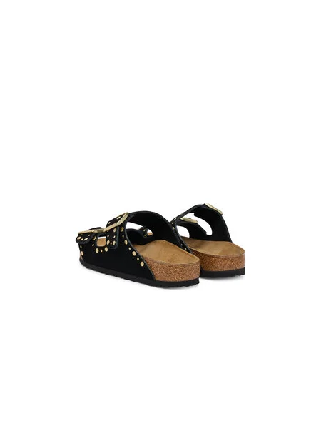 Papucs Birkenstock Arizona Rivet fekete