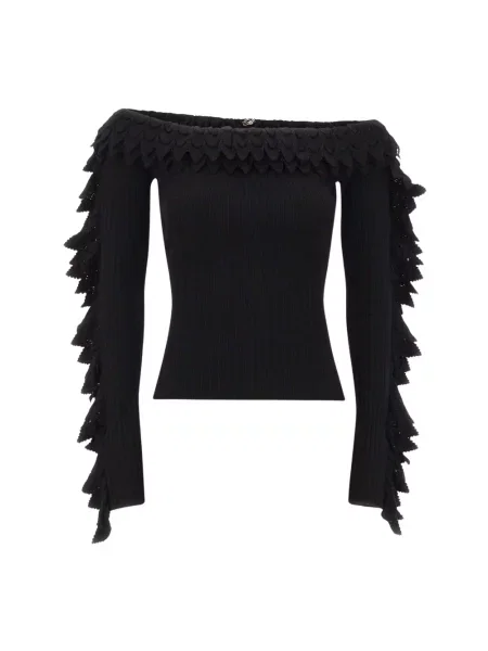 Top Blumarine czarny