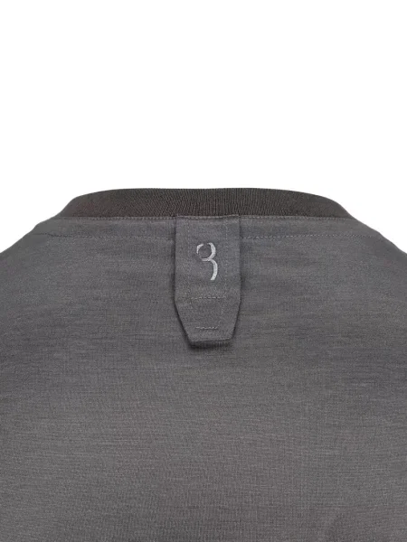 Tricou Billionaire cu decolteu în V gri