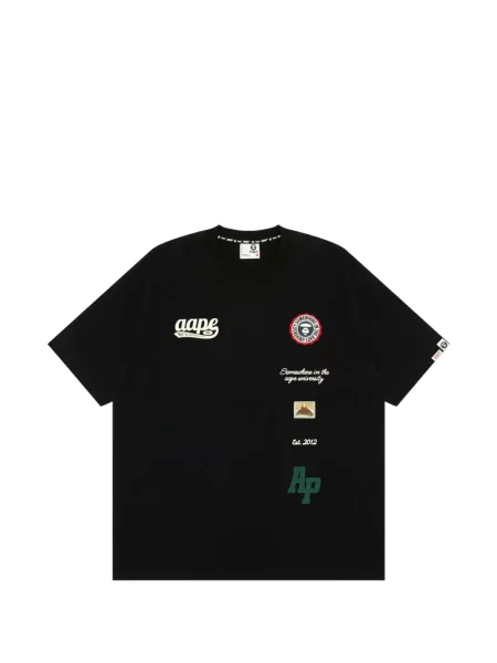 Tricou Aape By A Bathing Ape cu imagine negru