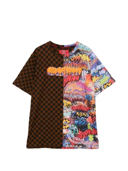 Dětské tričko Sprayground Kid hnědé