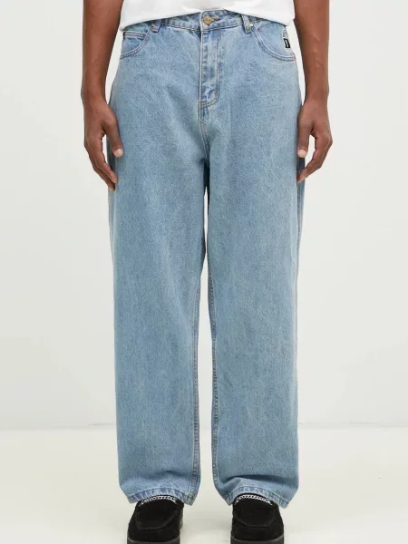 Дънки Butter Goods Lock Baggy Denim Jeans синьо