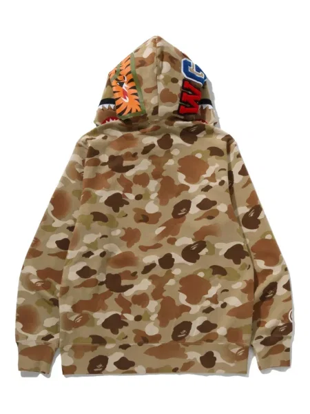 Hanorac cu glugă A Bathing Ape® cu model camuflaj
