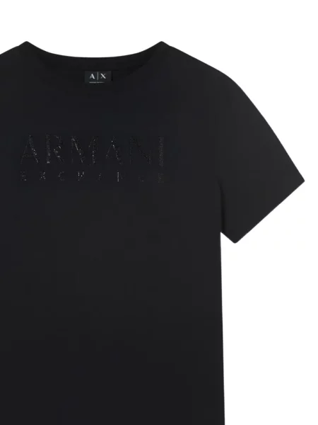 Hegyikristály póló Armani Exchange fekete