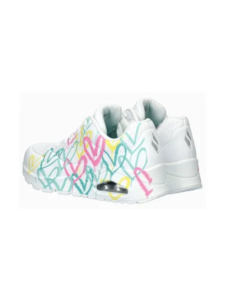Pantofi Skechers alb