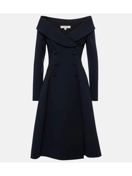 Rochie midi Dorothee Schumacher până la genunchi de costum albastru