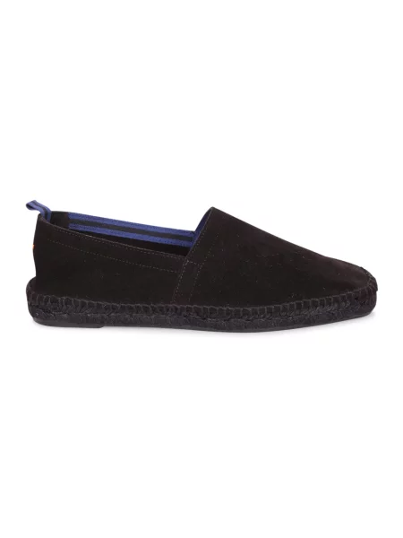 Espadryle Castaner skórzane czarne
