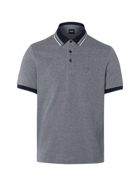 BOSS koszulka polo Mężczyźni S niebieski