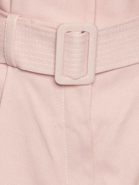 Cu centură pantaloni Zimmermann conici roz