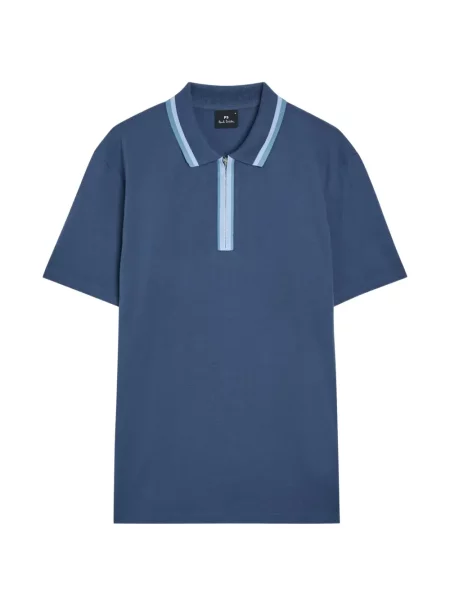 Scurt tricou polo Ps Paul Smith albastru