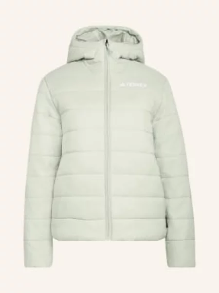Adidas Terrex Prošívaná Bunda Multi Essentials Climawarm světle zelená