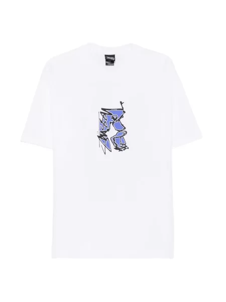 Tricou Stüssy cu imagine alb