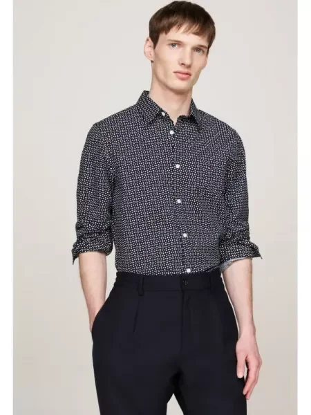 Tommy Hilfiger Cămașă negru