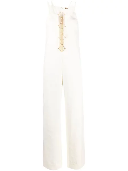 Salopetă Cult Gaia de in alb