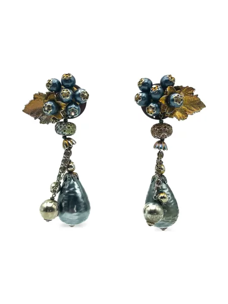 Virágos fülbevaló Jennifer Gibson Jewellery