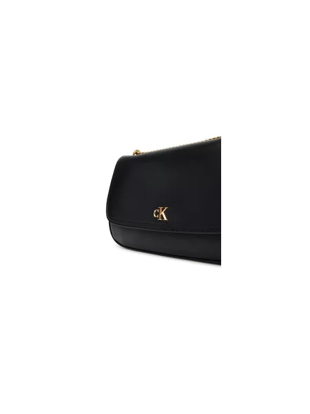 Taška Calvin Klein Jeans Ck Convertible Chain Medium Bag černé