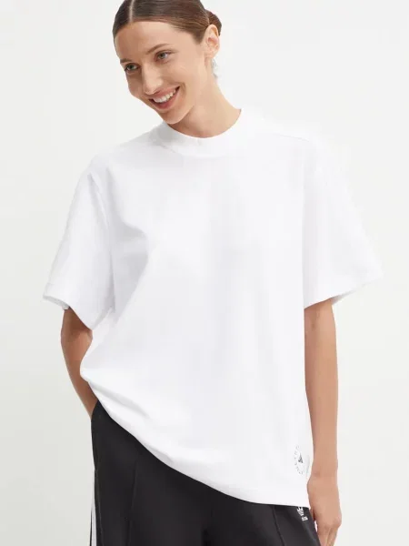 Тениска adidas by Stella McCartney бяло