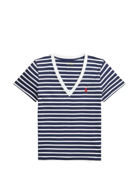 Matlasat sneakerși Polo Ralph Lauren cu autograf de catifea cord albastru