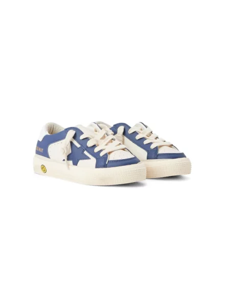 Sneakersy dziecięce Golden Goose May białe