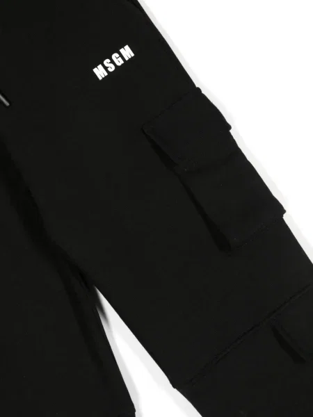 Dětské kalhoty Msgm černé