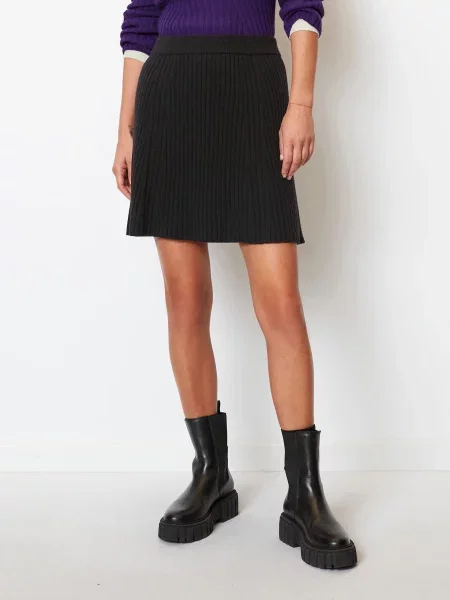 Юбка мини Marc O'polo без косточек черная