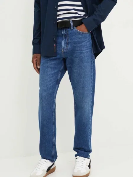 Tommy Jeans jeansi barbati albastru
