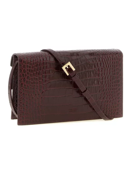 Kopertówka Tom Ford skórzana czerwona