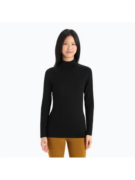 Tricou termic pentru femei icebreaker Tech negru