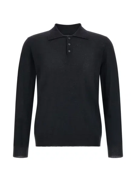 Lung pulover Zanone negru