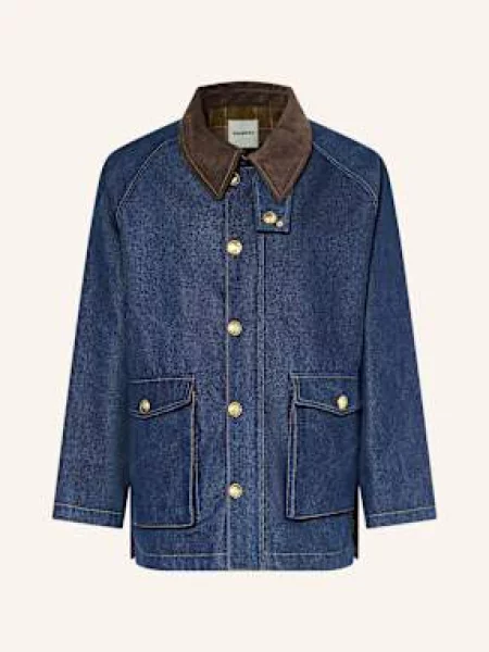 Sandro Kurtka Jeansowa blau niebieska