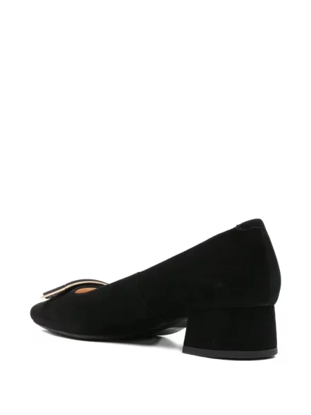 Pantofi cu toc Sergio Moretti Firenze cu cataramă negru