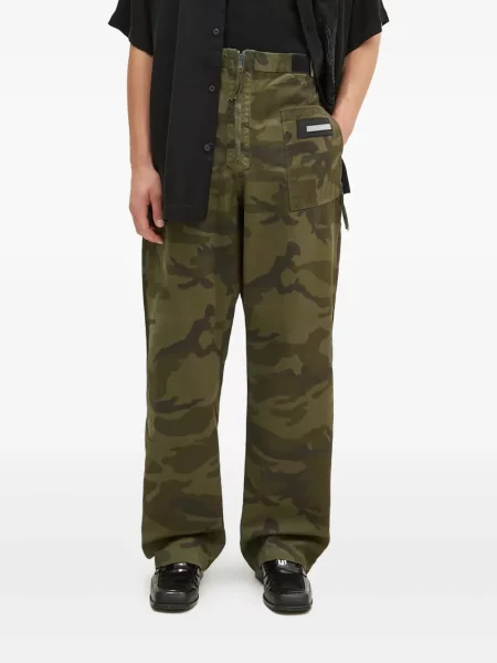 Maskáčové kalhoty Aries zelené