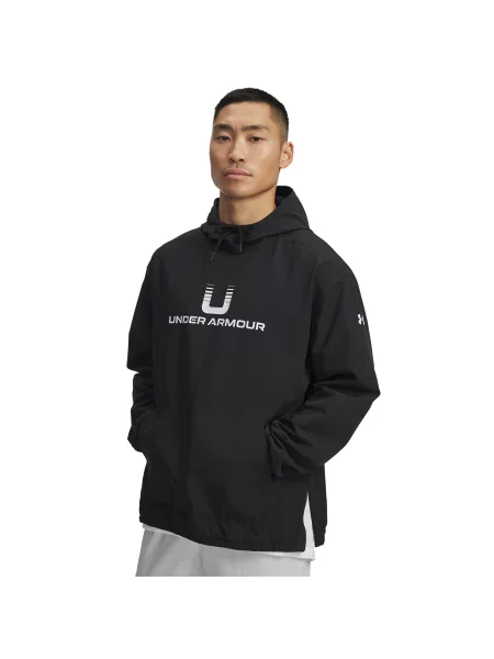 Hanorac cu glugă Under Armour negru