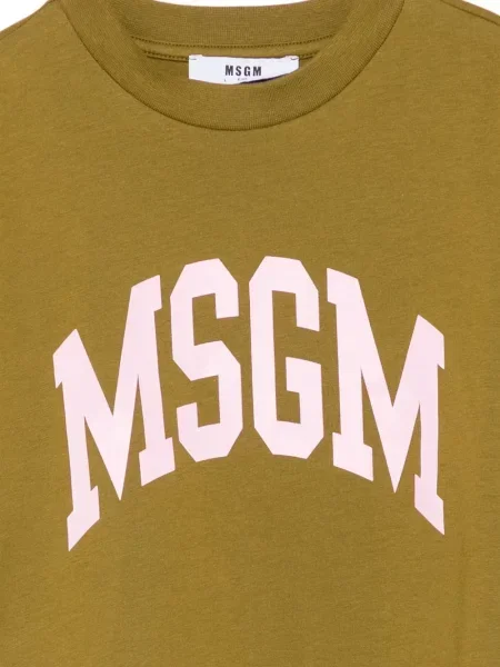 Koszulka dziecięca Msgm zielona