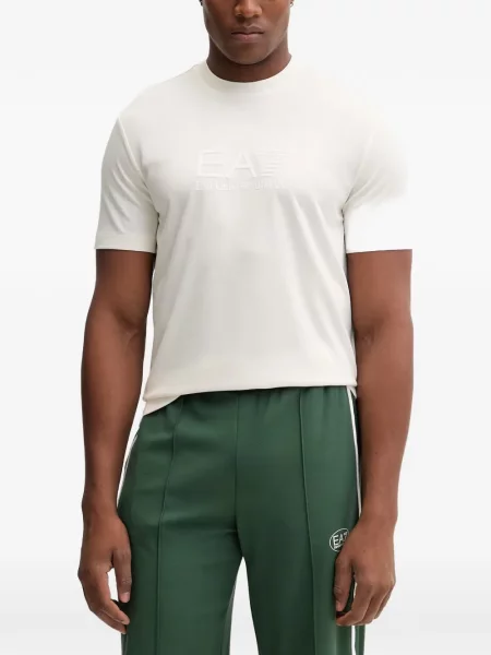 Póló Ea7 Emporio Armani nyomtatás fehér