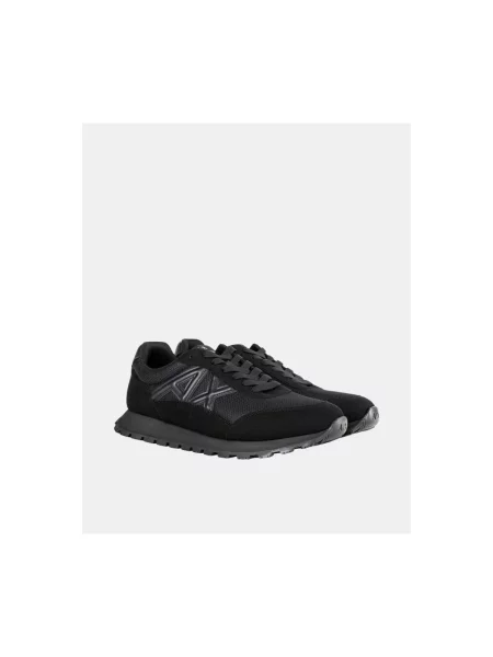 Sneakers Armani Exchange negru