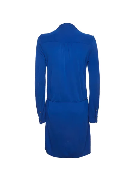 Lung rochie midi Dvf Diane Von Furstenberg din jerseu albastru