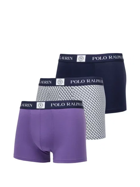 Boxeralsó Polo Ralph Lauren autogrammal kék