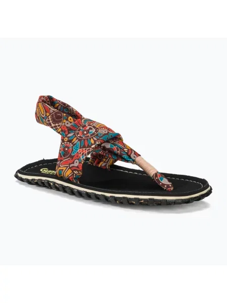 Női szandál Gumbies Slingback aboriginal Slingback fekete