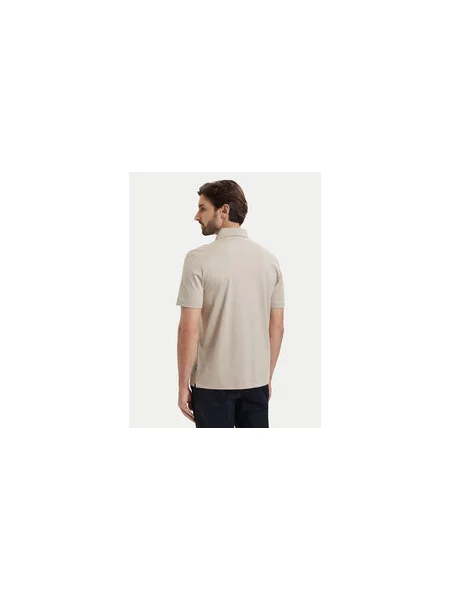 BOSS Polo majica C-Parris 01 Regular Fit bež
