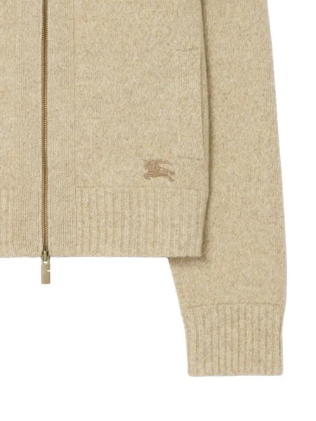 Cardigan Burberry cu broderie